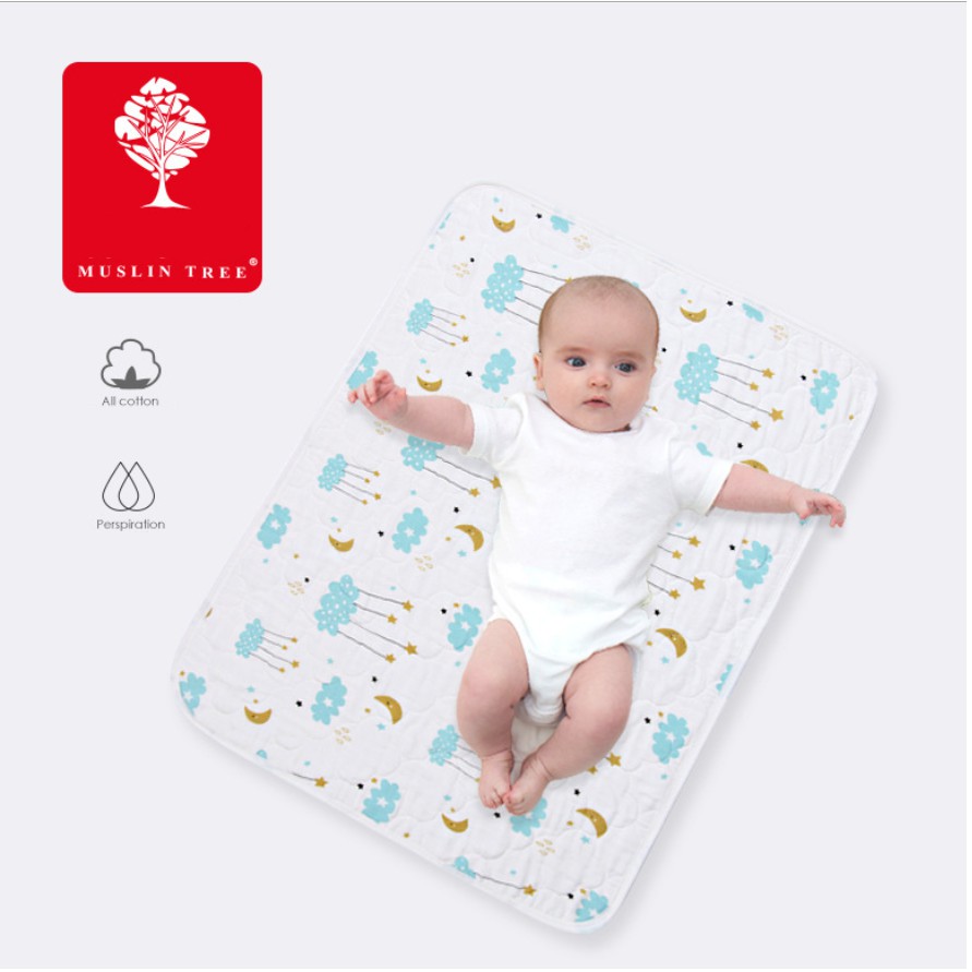 Tấm lót 3D Muslin Tree siêu đẹp (50x70cm)