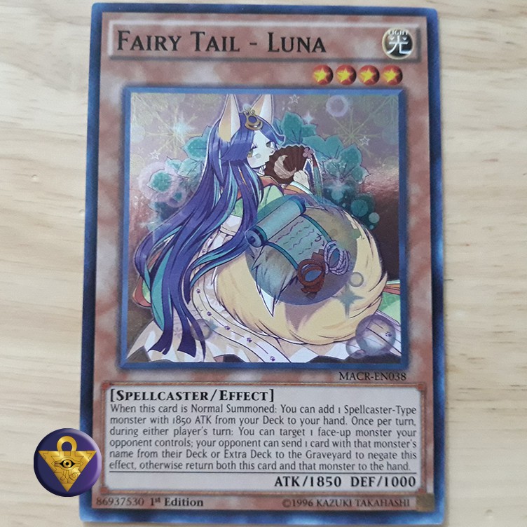 Thẻ Bài Yugioh: Fairy Tail - Luna - MACR-EN038 - Super Rare