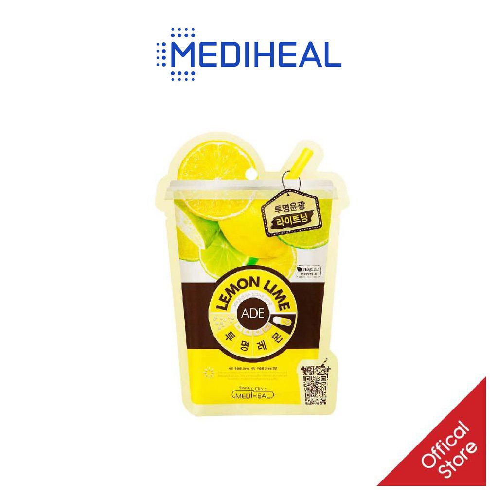 [COMBO] Mix 5 Mặt Nạ Mediheal Cacao - 2Lemonlime- Pomegranate - Kiwi Vita Mask 20ml x 5