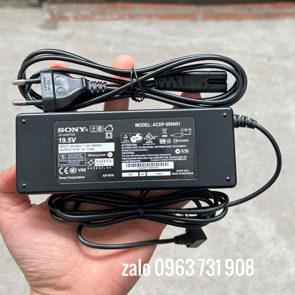 Dây nguồn tivi sony 19.5V bảo hành 12 tháng