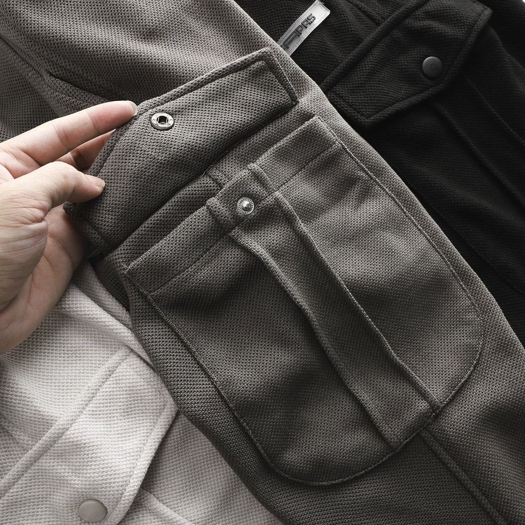 Quần Jogger Tag Nam Đính Logo Cực Tinh Tế Năng Động Chất Vải Cotton Pique Thoải Mái Khô Thoáng - FAPAS