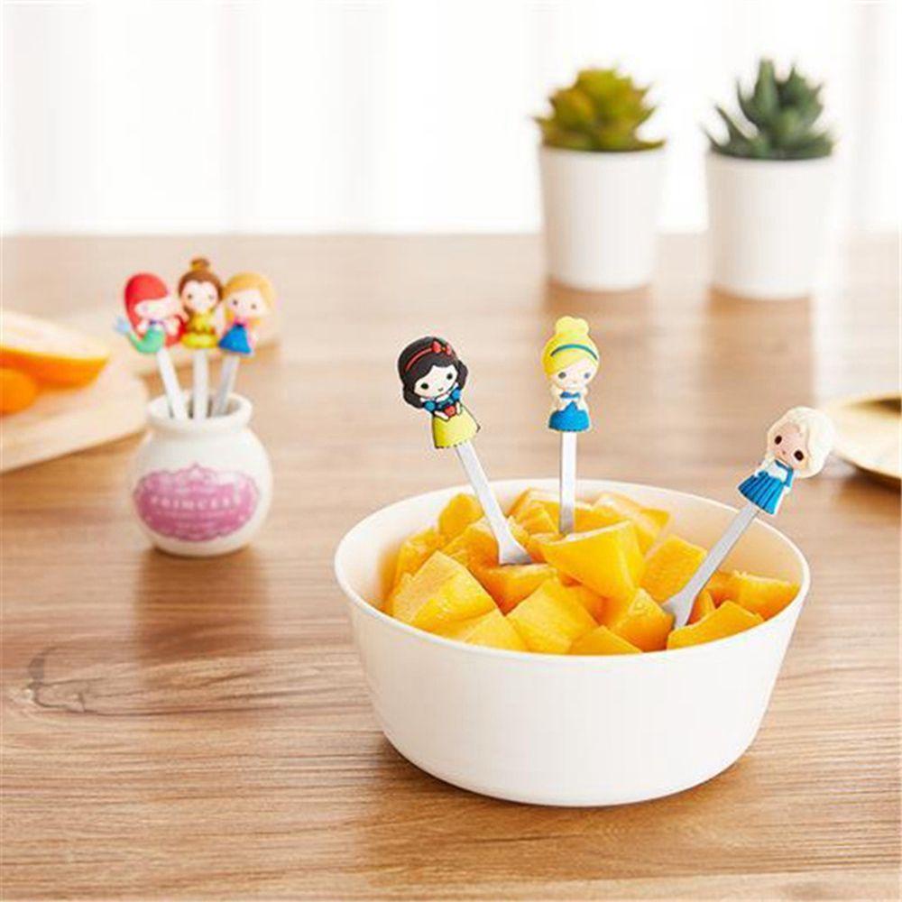 1 Nĩa Ăn Trái Cây Bằng Sứ Hình Hoạt Hình Dễ Thương