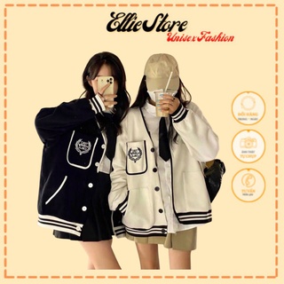Áo Cardigan viền CBLU, chất xốp lì,  ELLIE ( kèm video+ đánh giá) Mã 608