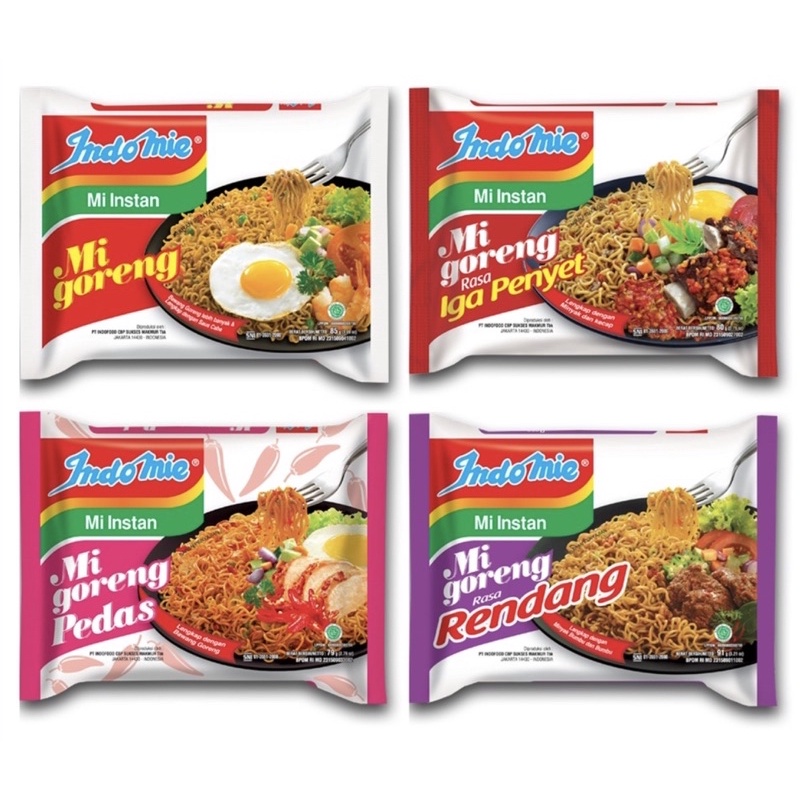 MÌ XÀO KHÔ INDOMIE GÓI