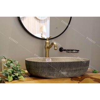 Chậu sứ mỹ thuật everest ev-cđ31