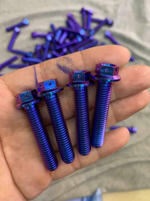 Ốc gắn ghi đông  M8*40 GR5 đầu probolt gắn bàn thờ satria , chảng 3 các loại xe