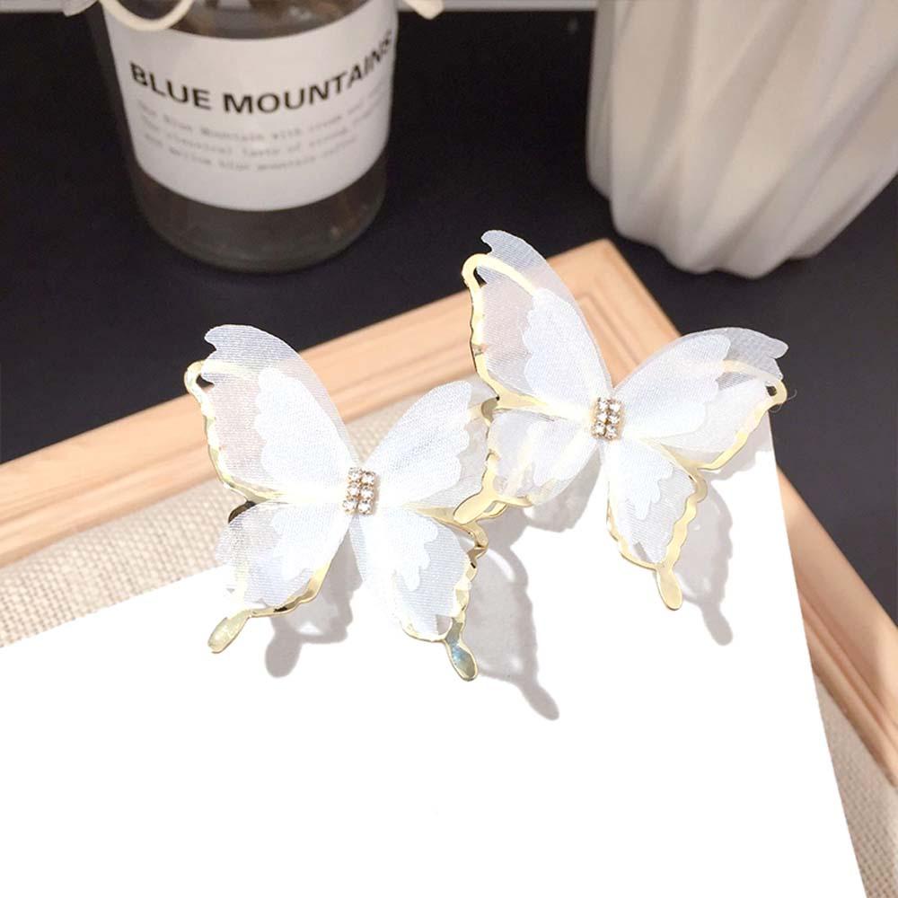 Khuyên Tai Dạng Hạt Phong Cách Hàn Quốc Cho Nữ|Bông Tai Hình Bướm Thời Trang Dành Cho Nữ