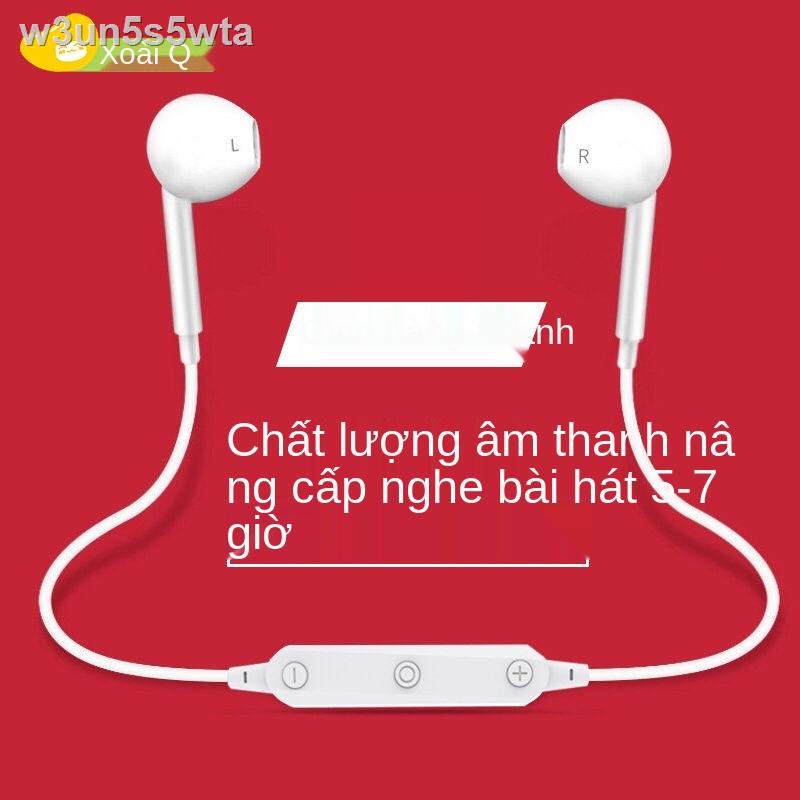 Tai nghe bluetooth không dây thể thao treo cổ Apple Huawei chất lượng cao âm thanh chờ lâu bé trai chạy kiểu