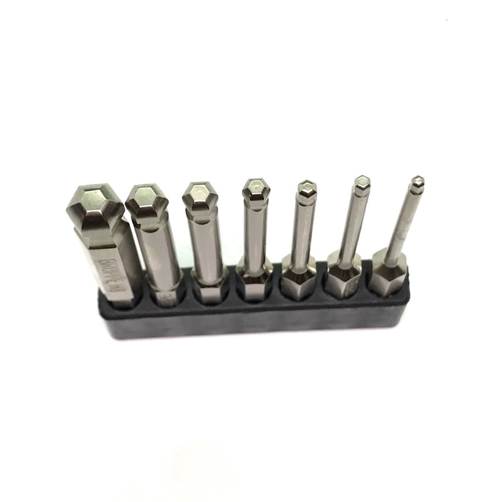 Bộ lục giác bóng tùy chọn kích thước dành cho khoan pin, khoan điện - LGB05