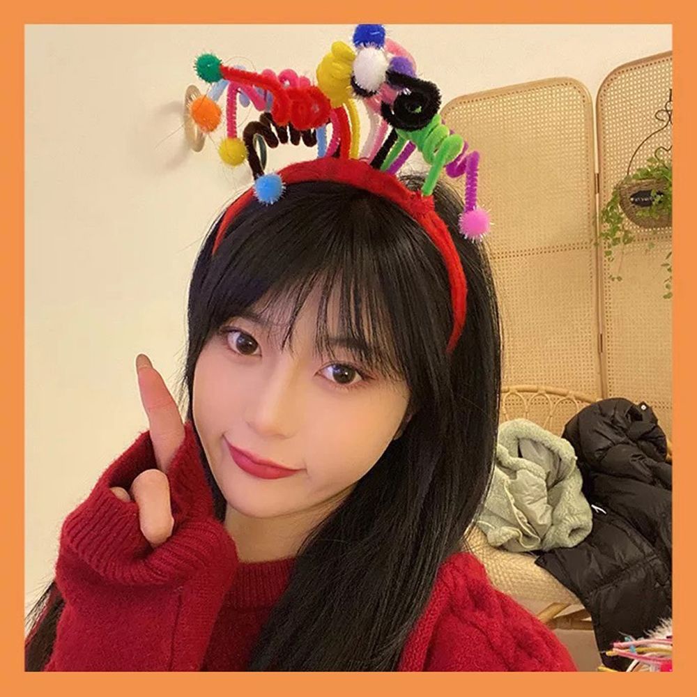 Băng Đô Cài Tóc Nhiều Màu Sắc Dễ Thương Cho Nữ