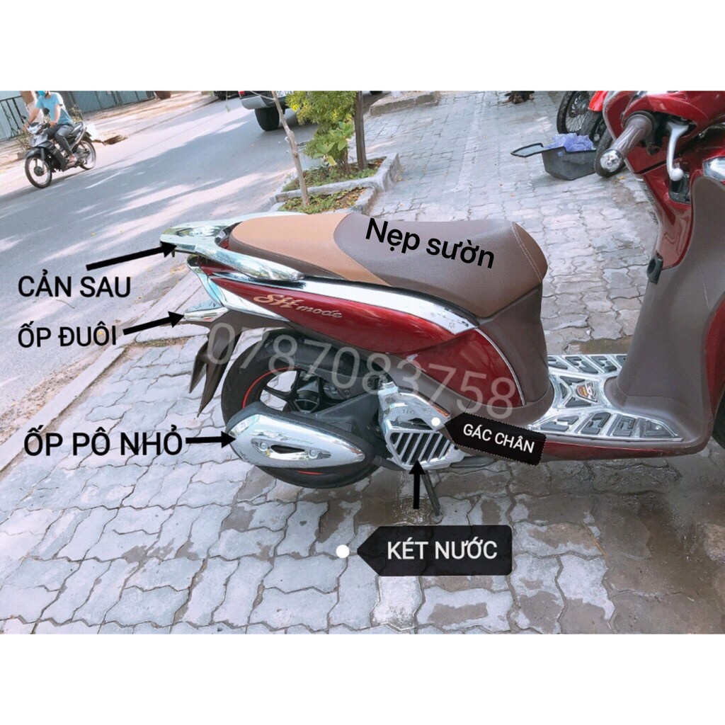 Nẹp sườn sh mode , ốp hông sh mode 2013-2019