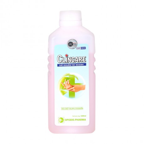 Nước rửa sát khuẩn tay nhanh Clincare (500ml)