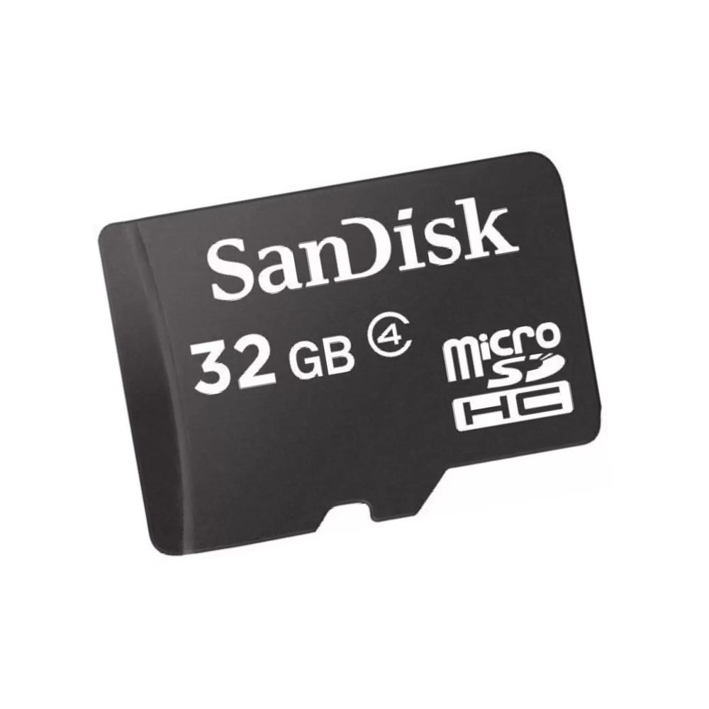 Thẻ nhớ MicroSDHC Sandisk 32GB Class 4 + Tặng 01 adapter microSD