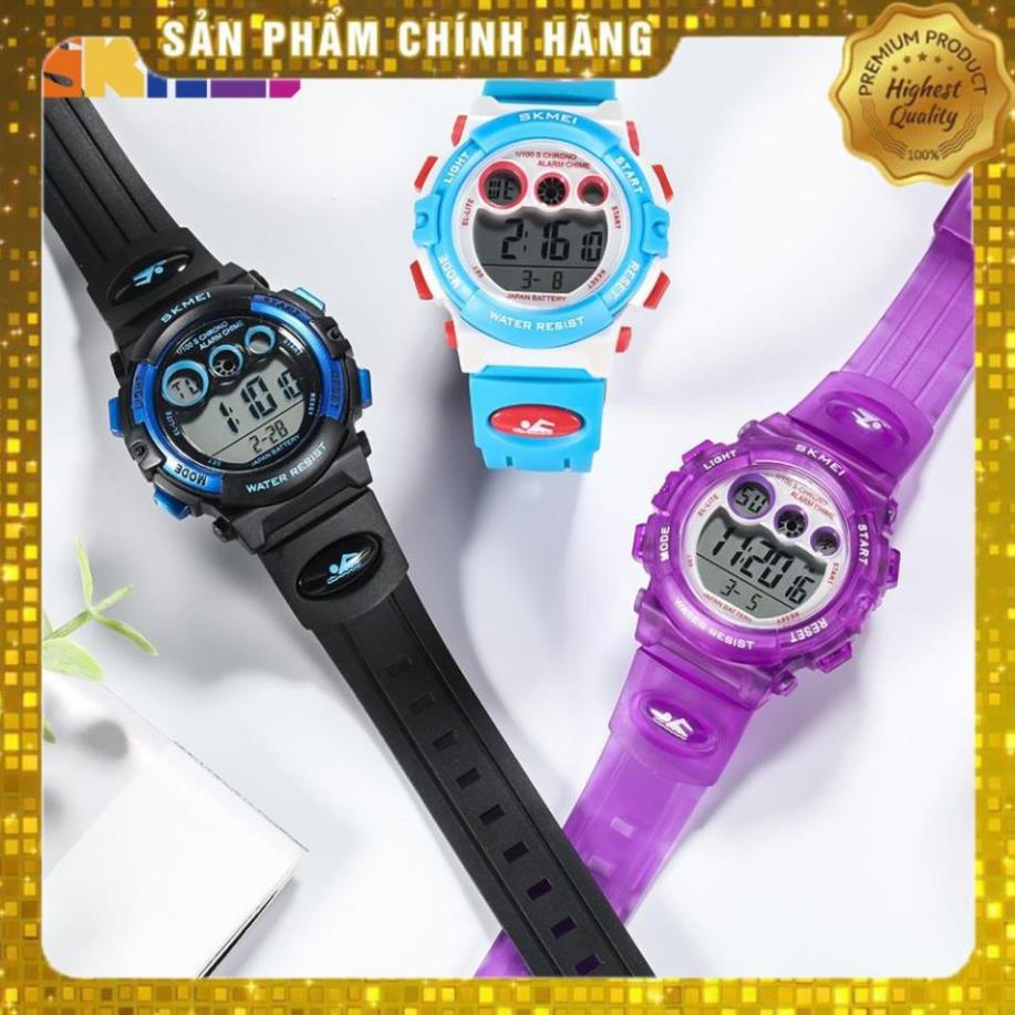 Đồng Hồ Trẻ Em Thể Thao điện tử dây cao su Skmei 1451