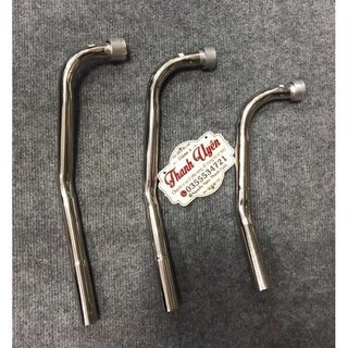 CỔ PÔ INOX DÀY XE DREAM WAVE RS NEO WS110 SIRIUS