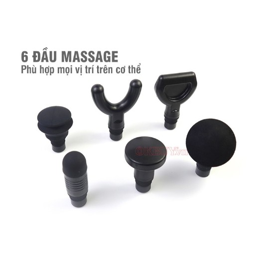 Súng massage gun Mỹ Booster PRO 2 - 135W, 9 cấp độ, dòng cao cấp