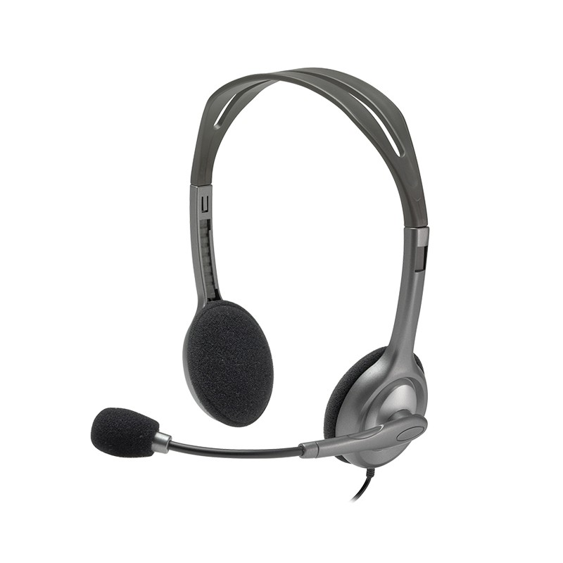 Tai nghe có dây Logitech H111 (1 jac 3.5 cho cả phone + mic)