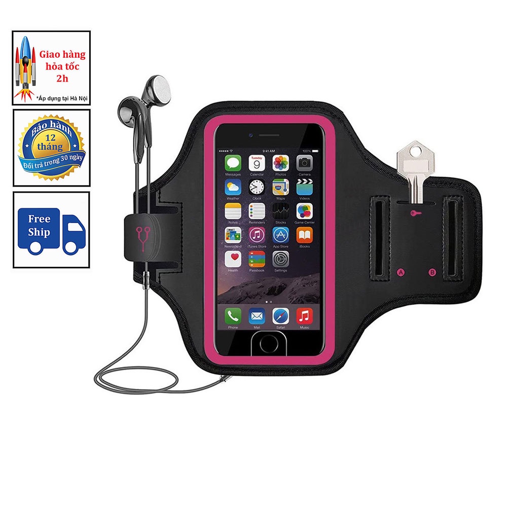 Bao Đeo Tay Điện Thoại Chạy Bộ Cảm Ứng Phản Quang Túi Đựng Điện Thoại Iphone, Samsung 6-7 inch TT 9021