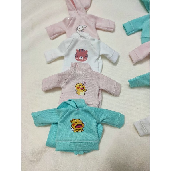 Ob11 - Áo hoodie cho nendoll, ob11, 1/8, búp bê 16cm, ymy, gsc