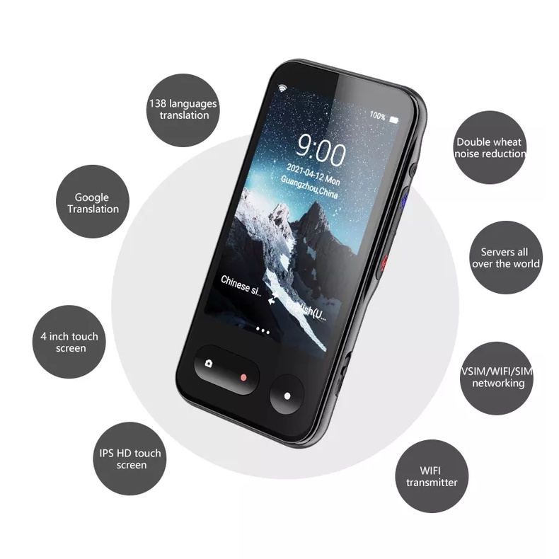 Máy Phiên Dịch Vtalk Pro - Máy Phiên Dịch Mang Thương Hiệu Việt Nam