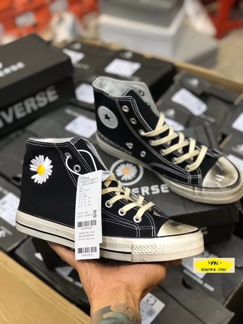 (Full box + quà tặng + free ship) giày thể thao cao cổ PEACEMINUSONE x converse chuck 1970s dành cho nam nữ