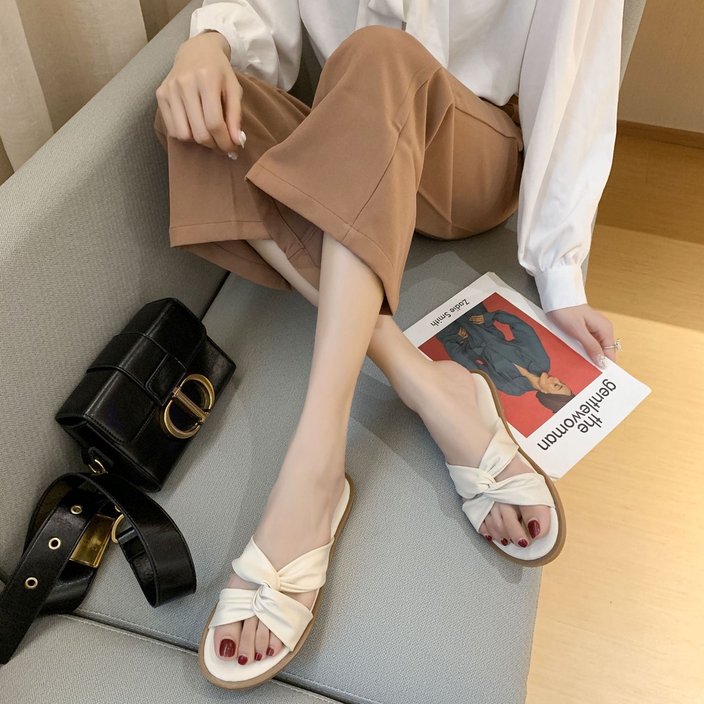 Dép XIELUAIZTA 01026 đế bằng thời trang đi biển cho nữ