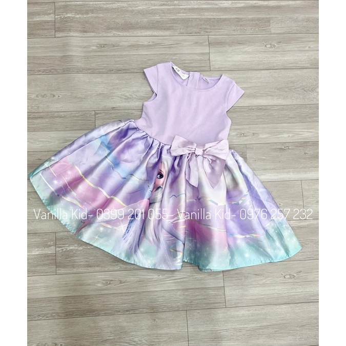 Váy Elsa dư xịn bé gái