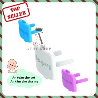 BỊCH 20 NẮP CHE LỖ CẮM ĐIỆN BẢO VỆ EM BÉ ĐIỆN QUANG, đồ bịt nút che ổ điện an toàn cho bé ĐQ OPC01W, safe plug cover