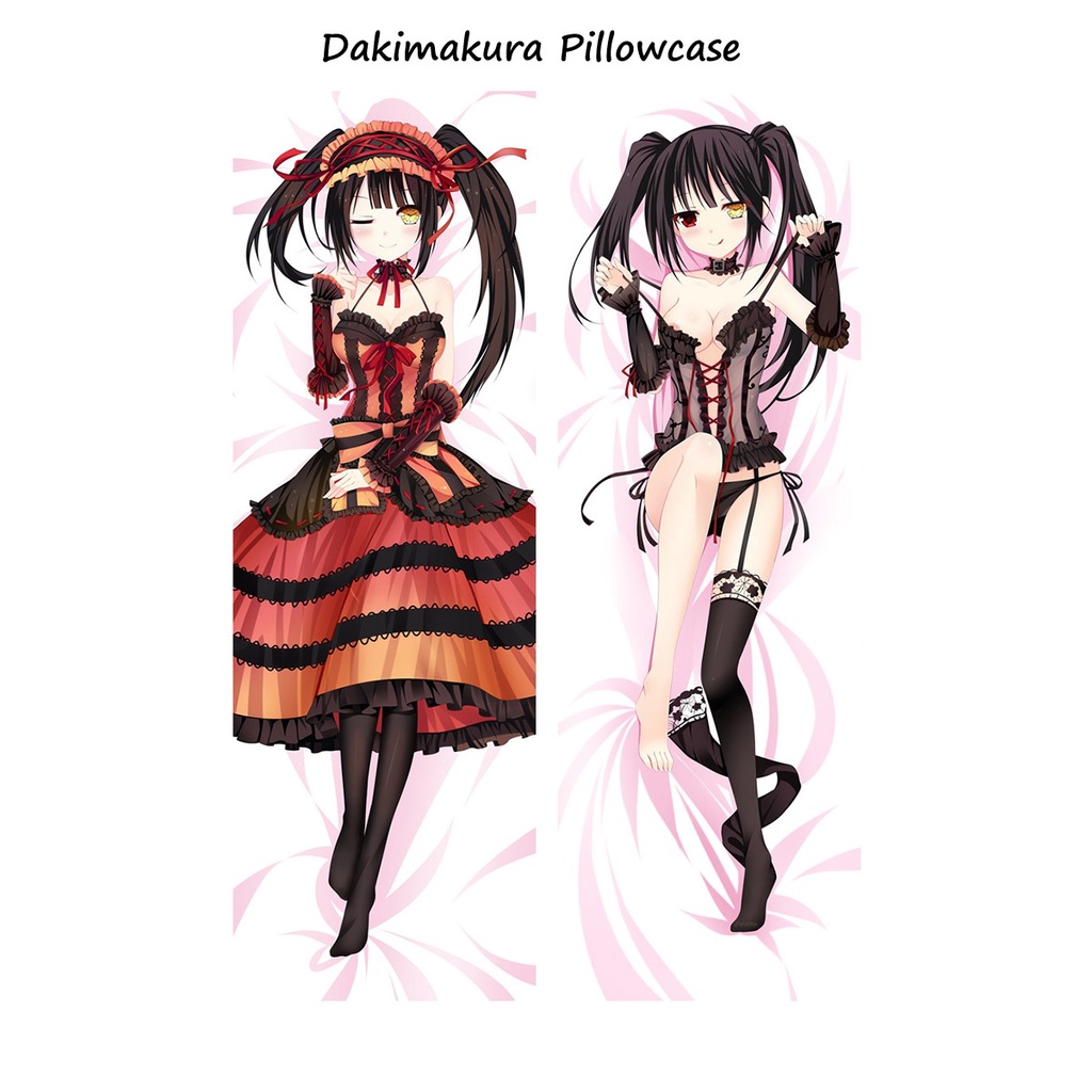 Vỏ Gối In Hình Nhân Vật Nữ Anime Xinh Xắn 60x180cm