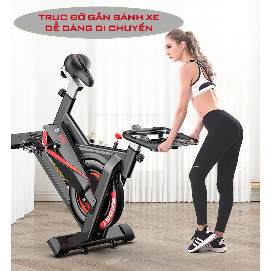 XE ĐẠP TẬP GYM TỔNG HƠP - ĐA NĂNG JOBUR SPINBIKE GH-707- TẶNG KÈM TAI NGHE