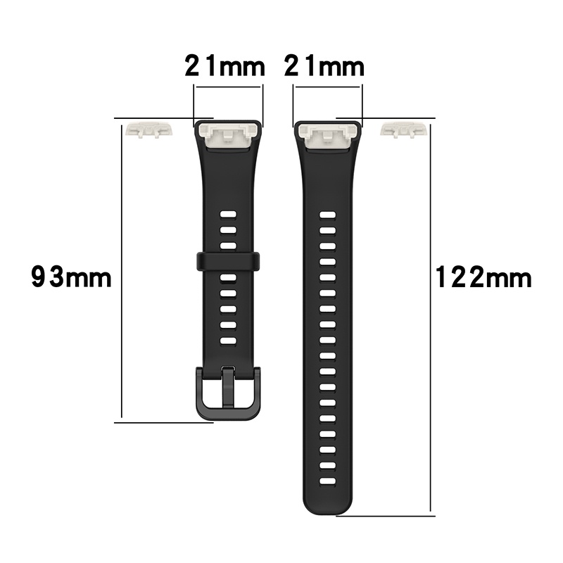 Dây Đeo Silicone Thay Thế Cho Đồng Hồ Thông Minh Huawei Band 6/honor Band 6