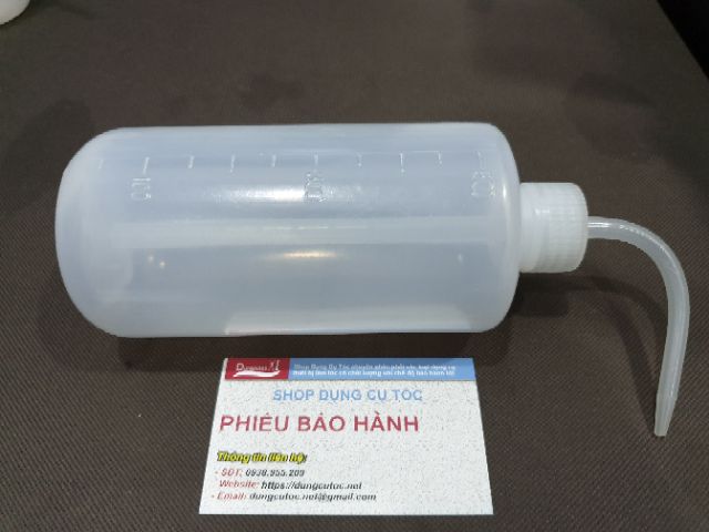 Bình Nhựa Châm Hóa Chất Dung Tích Bình 250ml Và 500ml.(Ảnh thật)