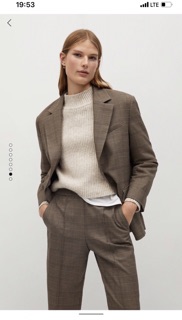 Áo blazer phom rộng