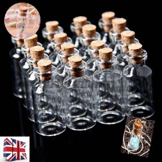Set 10 lọ thủy tinh trong suốt dung tích 5ml
