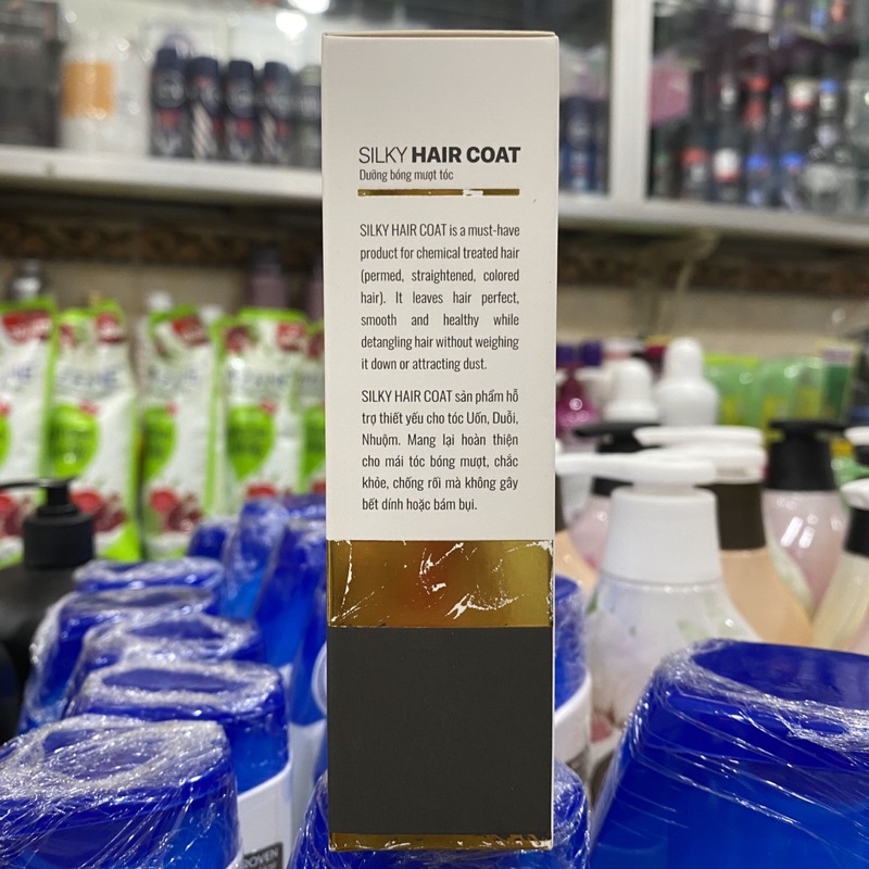[uốn duỗi] Dưỡng bóng tóc siêu bóng mượt Lavox Nano Complex Silky Hair Coat hỗ 30ml (chai thủy Tinh)