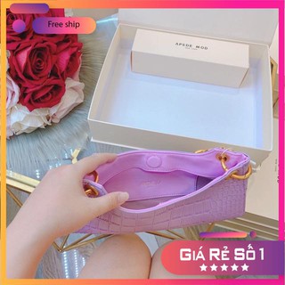 TÚI APEDE MOD ĐEO CHÉO KẸP NÁCH TÍM LỊM