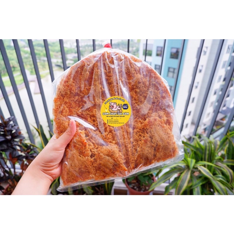 FREESHIPCơm cháy đáy nồi chà bông Sài Gòn siêu sốt ruốc MamaHue - Ăn là Nghiền!