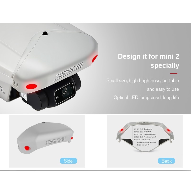Đèn Led Nhấp Nháy Cảnh Báo Ban Đêm Cho DJI Mavic Mini 2 Mini SE
