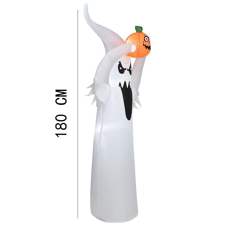 CONOPERY Dây Bí Ngô Trắng Dài 1.8m Trang Trí Tiệc