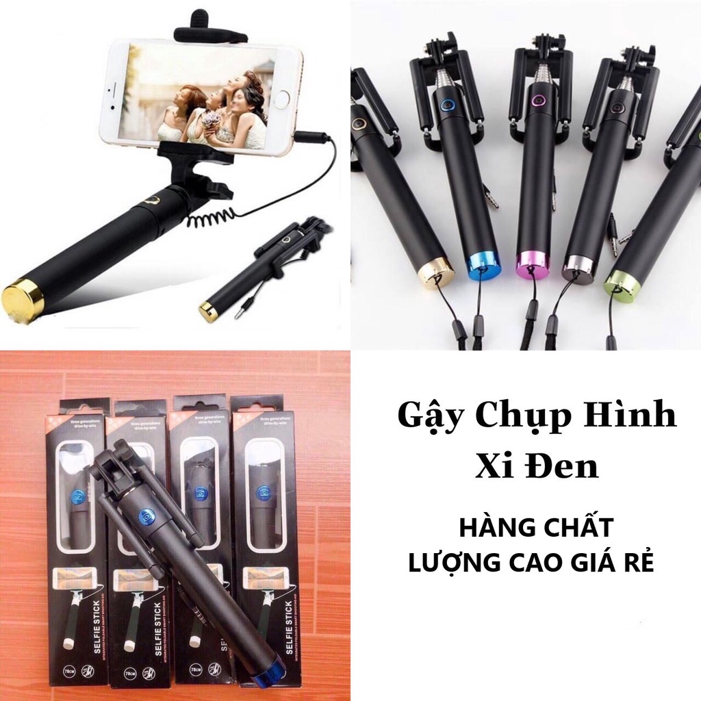 Gậy chụp hình, Tự sướng Chống Xoay Kết Nối Dây Jack 3.5 Phù hợp mọi dòng điện thoại