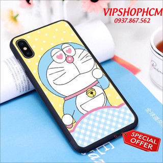 Ốp lưng iphone 11 pro max / 11 pro / 11 / xs max / xr hình doremon dễ thương - viền silicon dẻo