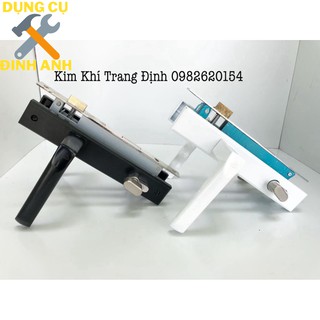 Bộ khóa tay gạt Golking lắp cửa nhôm hệ việt pháp - cửa nhựa lõi thép