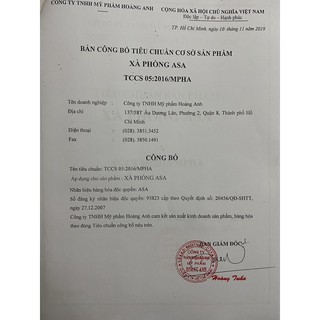 XÀ PHÒNG ASA 100G
