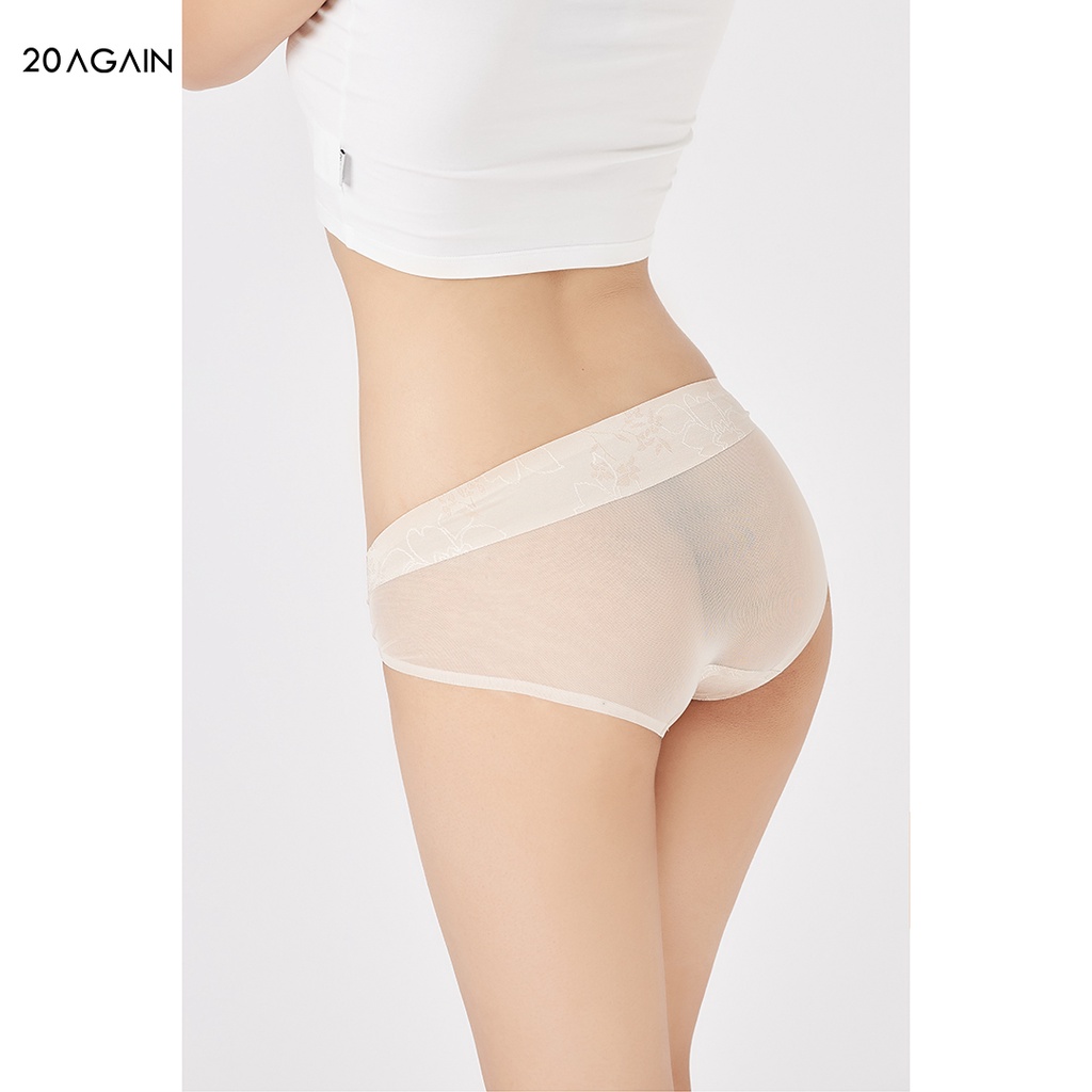 Quần lót cạp cao không đường may 20Sexy by 20Again, phối lưới thân sau quyến rũ QUA0081 | BigBuy360 - bigbuy360.vn