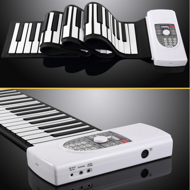 Đàn Piano Cuộn 88 phím âm thanh tiêu chuẩn sống động