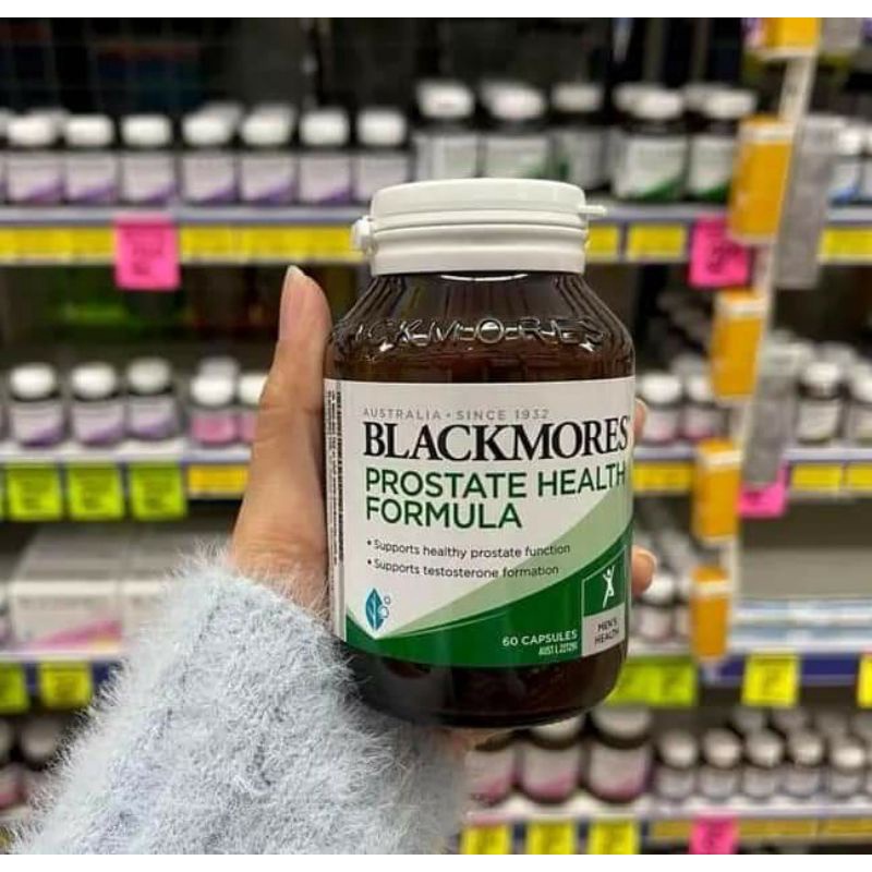 Viên Uống Tăng Cường Sức Khỏe Tuyến Tiền Liệt Nam Giới Blackmores Prostate Health Formula