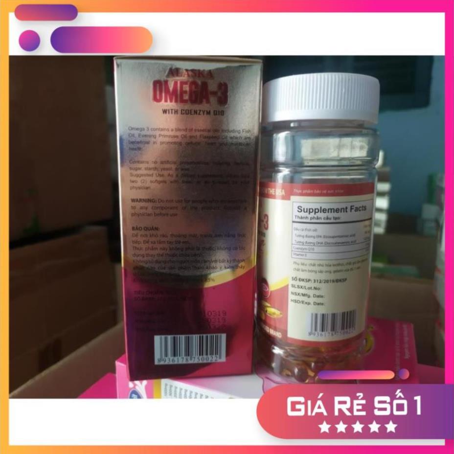 TPCNBlueStar Dầu cá Alaska Omega 3