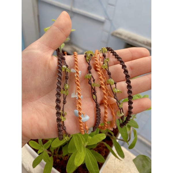 Vòng tay Sunstone handmade