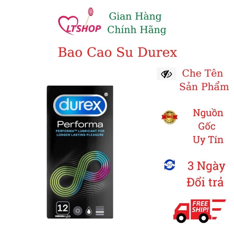 Bao Cao Su Durex Performa 12 bao