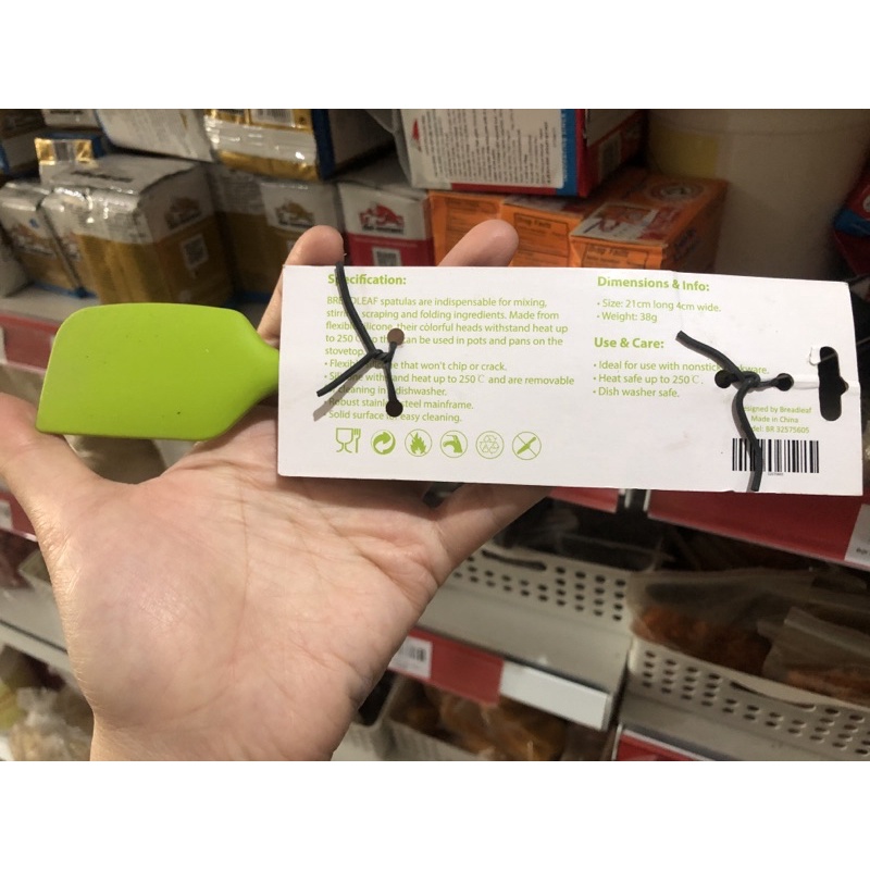 Spatula Silicone mini chịu nhiệt Breadleaf Bake Group